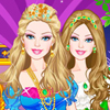 Barbie Cinderella Dress Up  (Barbė Pelenė)
