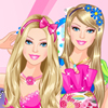Barbie Sleepwear Princess Dress Up  (Barbė Miegančioji Princesė)