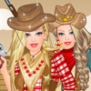 Barbie Western Princess Dress Up  (Barbė Vesternų Princesė)