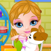 Baby Barbie Adopts a Pet  (Barbė ir jos augintinis)
