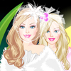 Barbie Fairytale Bride Dress Up  (Barbė Pasakų Nuotaka)