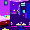 Violet Living Room Escape  (Pabėgimas iš violetinio kambario)