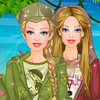 Barbie Fishing Princess Dress Up  (Barbė žvejyboje)