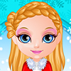 Baby Barbie Winter Braids  (Mažosios Barbės Žiemos Šukuosenos)