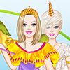 Barbie&039;s Unicorn Dress Up  (Barbė ir Vienaragis)