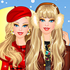 Barbie Winter Fashionista Dress Up  (Barbė: Žiemos stileiva)
