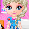 Baby Barbie Hobbies Frozen Tshirt  (Mažoji Barbė: Ledo šalies marškinėliai)