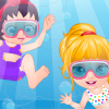 Baby Barbie Swimming Accident  (Mažosios Barbės nelaimė baseine)