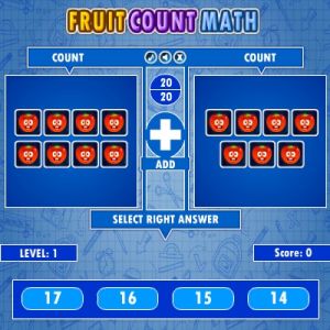 Fruit Count Math  (Vaisių matematika)