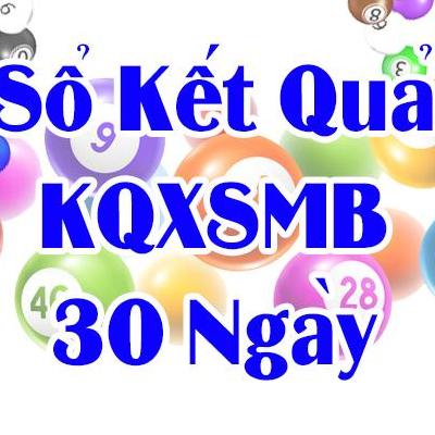 Sổ Kết Quả XSMB 30 Ngày Gần Nhất