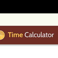 Time calculator